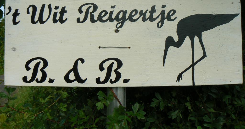 B&B 'T Wit Reigertje Oudenburg Exterior foto